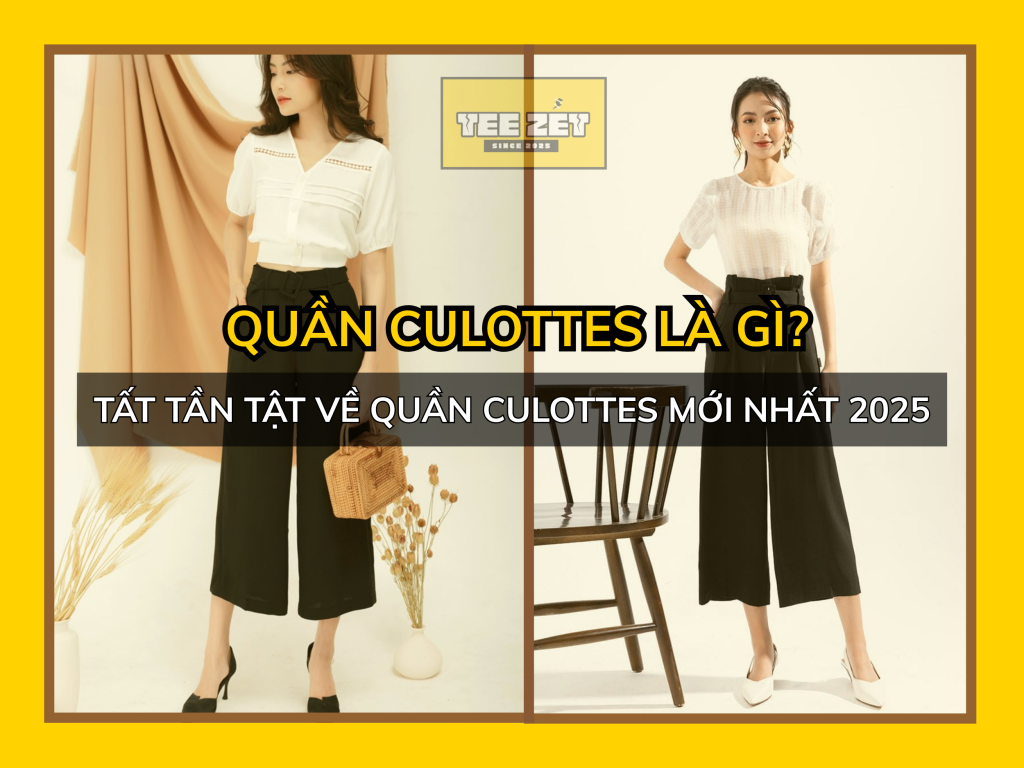 Những điều cần biết về quần culottes