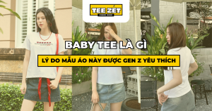 baby tee là gì? lý do mẫu áo này được gen Z yêu thích